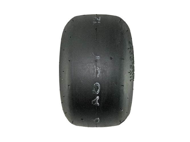 SS33A 500x6 black go-kart tire sidewall view