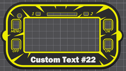 AiM MyChron 6 Protective Case - Stylish Crash Protection + Custom Name Design