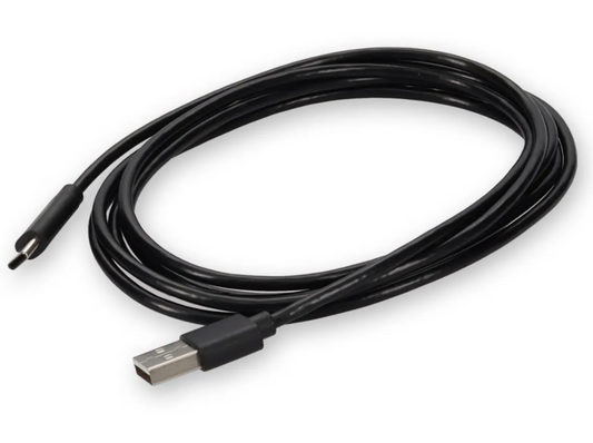 Black cable for charging a mychron 6