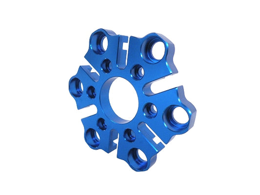 Viper blue anodized clutch lever support for big pin levers