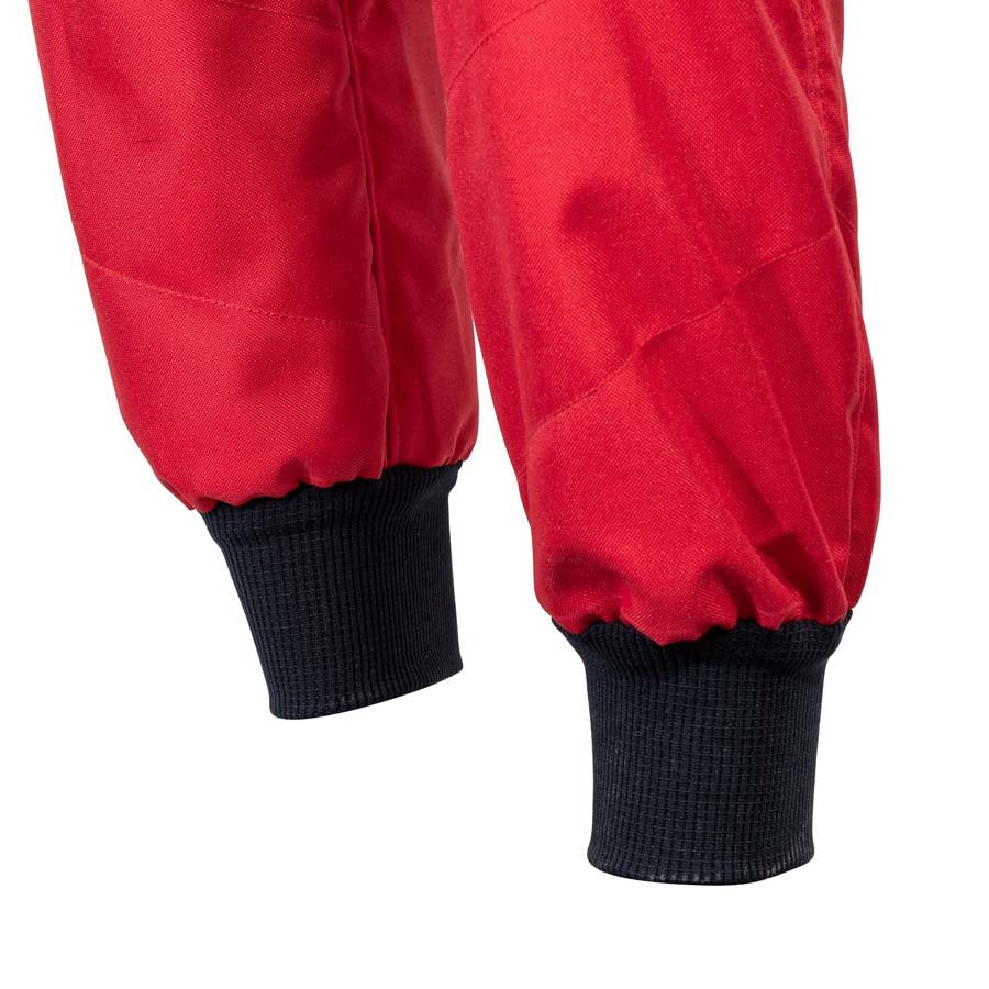 ZK-40 Youth Kart Racing Suit Black/Blue/Red