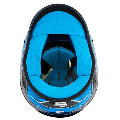 RZ-67D Carbon Fiber Kart Racing Helmet (choose color scheme)