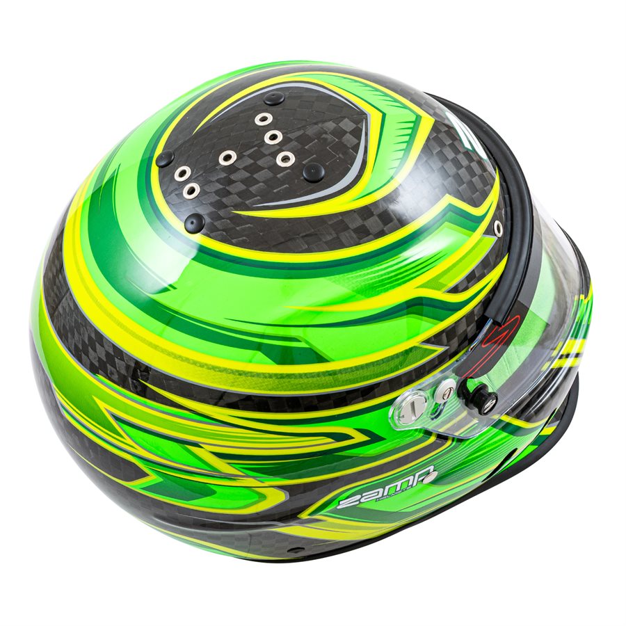 RZ-67D Carbon Fiber Kart Racing Helmet (choose color scheme)