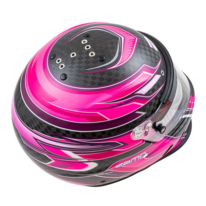 RZ-67D Carbon Fiber Kart Racing Helmet (choose color scheme)