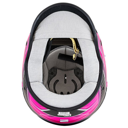 RZ-67D Carbon Fiber Kart Racing Helmet (choose color scheme)