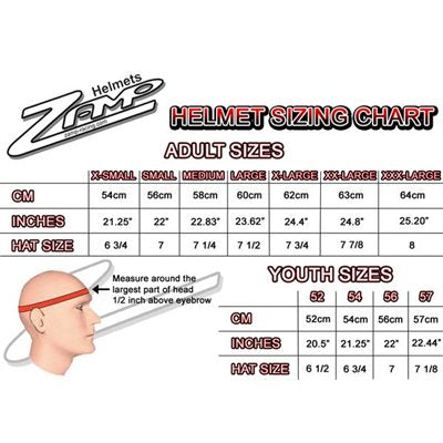 RZ-42Y Youth Kart Racing Helmet