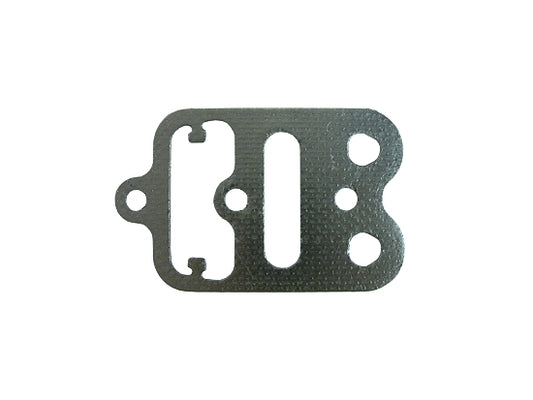 Layered gasket for cylinder head plate sealing
