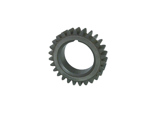 Detailed view of timing gear for kart engine timing system