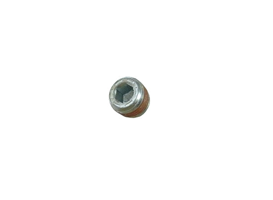 Oil drain plug for Briggs engine oil maintenance