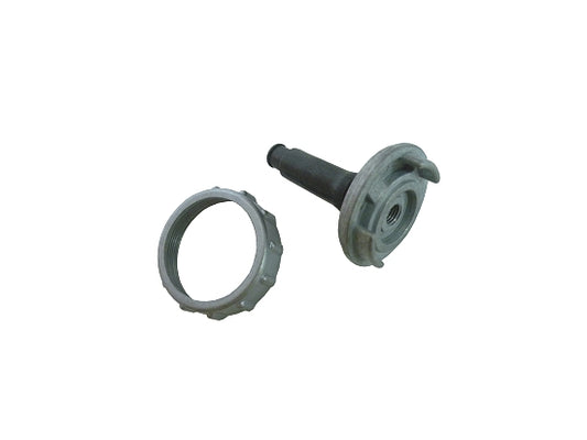 Throttle cable cap covering carburetor linkage