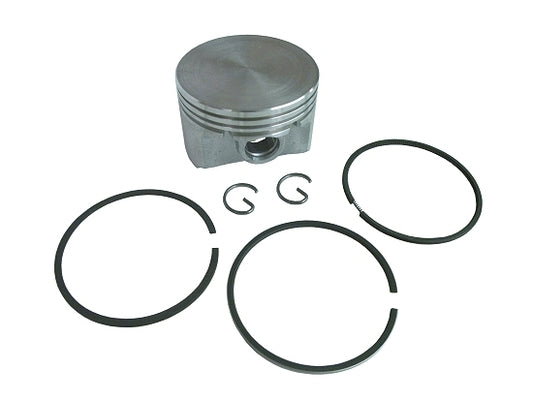 0.030 oversize piston for Briggs engine with detailed ring grooves visible