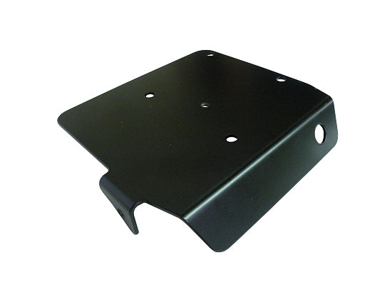 Control cover panel mounted on Briggs Animal engine covering linkages