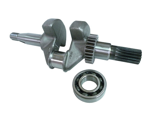 Splined crankshaft for Briggs Animal gear reduction system