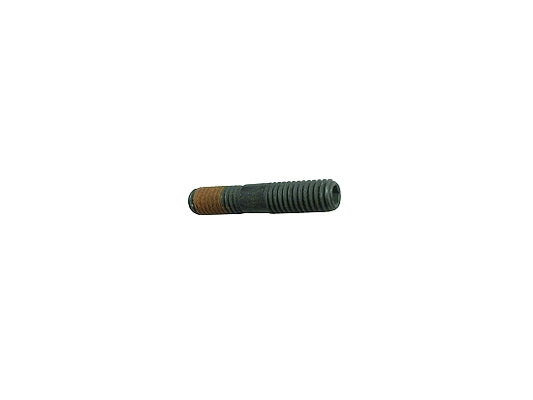 Threaded exhaust stud for Briggs kart engine exhaust system