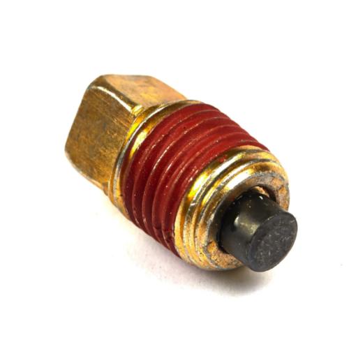 Magnetic oil drain plug for Briggs kart engine sump