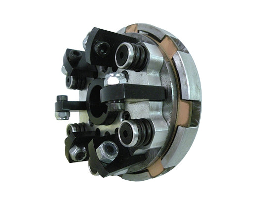 3/4 inch Viper 6-spring kart clutch in silver with optional color variants