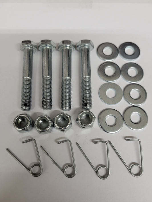 PRC style cassette bolt kit components including bolts and pins