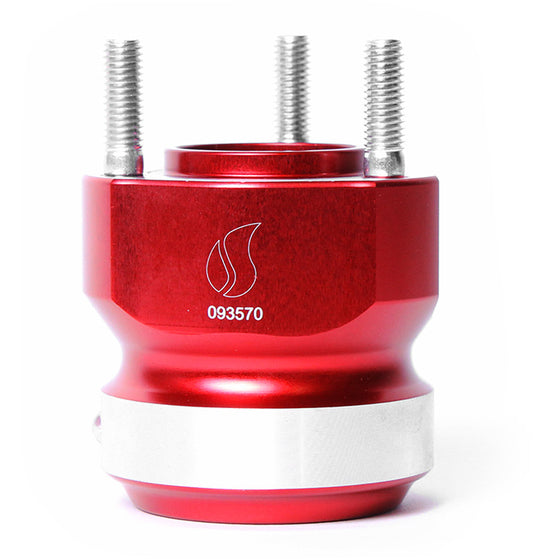 Red standard wheel hub 40mm x 65mm for Margay Ignite kart chassis