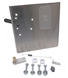 Aluminum top plate with hardware and spring for clone engine