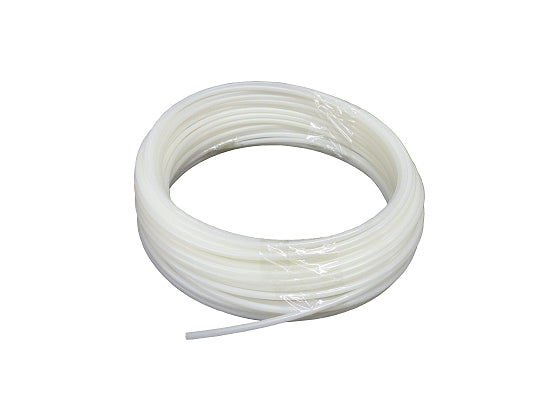 Large 100-foot spool of 3/16 inch nylon tubing, neatly wound for storage