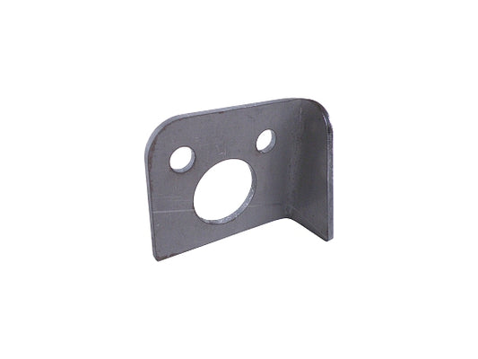 Weld-on master cylinder bracket with two-hole mounting pattern