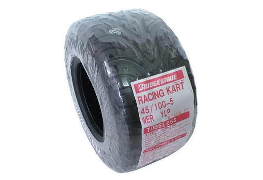 Bridgestone YNP450 10x450x5 rain tire showcasing tread pattern for wet conditions