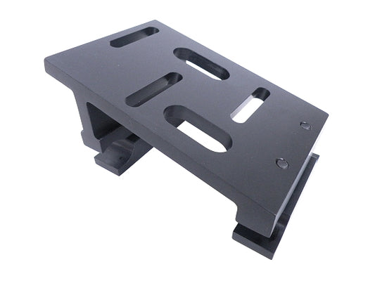 Burris 15° billet subplate mount for American rail kart frames