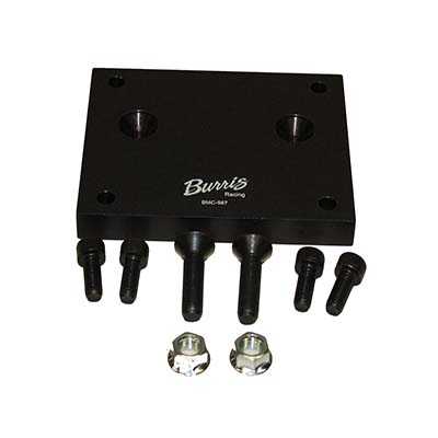 Base plate for K71 HPV piston port kart engines