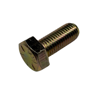Drilled shank hex head cap screw for kart caster yokes