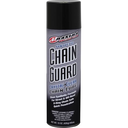 15oz aerosol can of Maxima chain lube for kart chains
