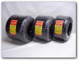 Dunlop R6 450x5 kart tire displayed for quarter midget racing