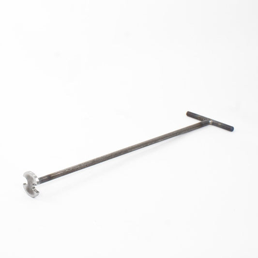 Briggs oil fill cap removal tool gripping yellow cap