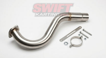 EXF5091 Sled Pipe Header for Predator and Clone Engines by EXF Racing - karting parts