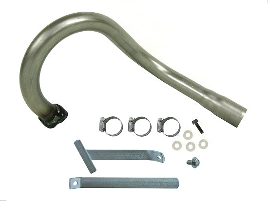 Briggs LO206 junior spec exhaust pipe with attached support kit