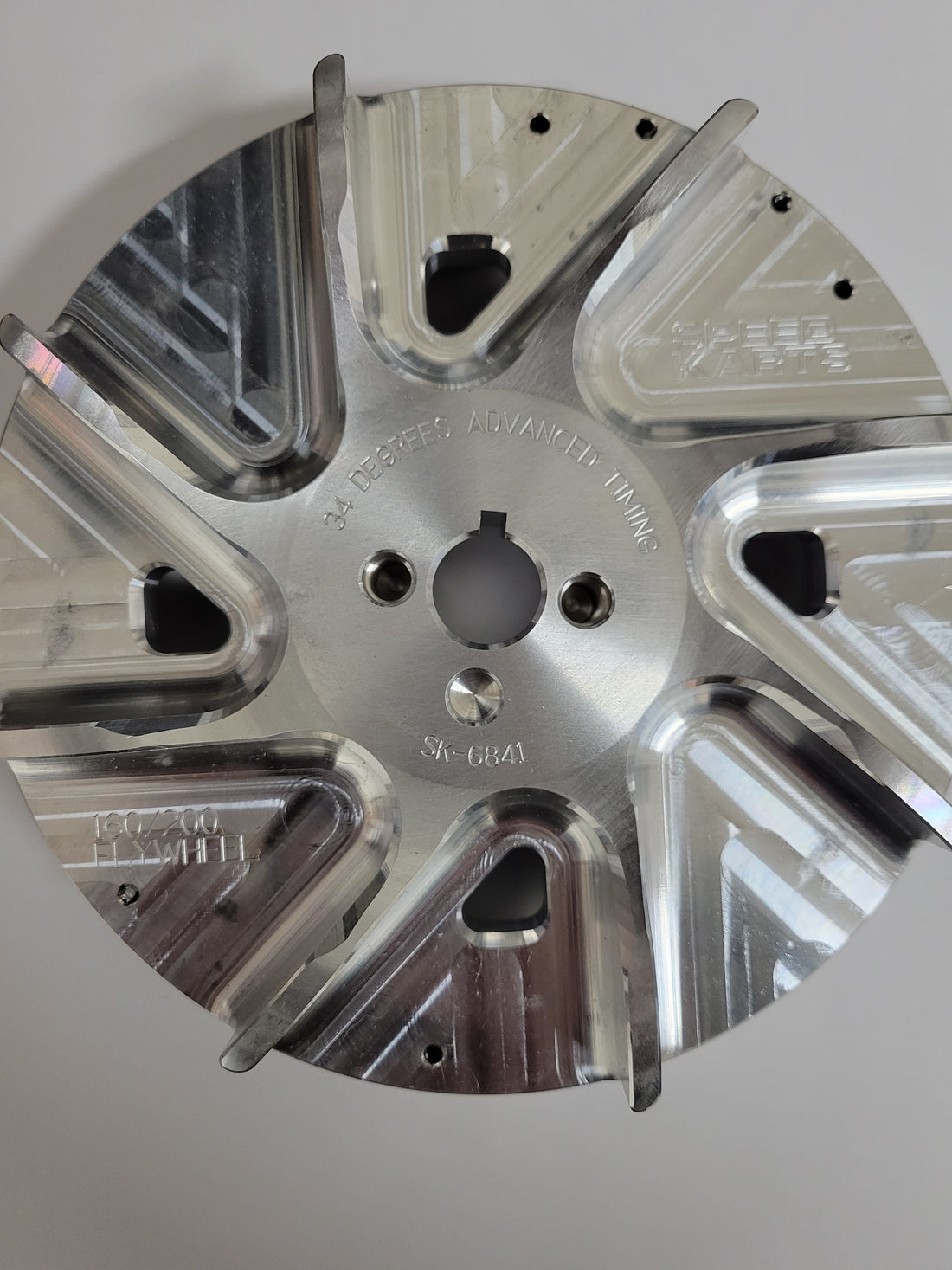 REV Style Clone Flywheel for 196cc | AKRA/NKA Approved Kart Racing Part ...