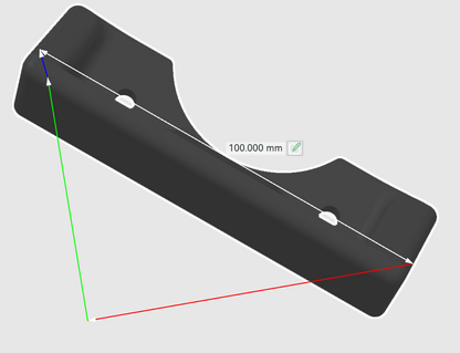 3D Printed Heel Rest Support for Go-Kart Pedals