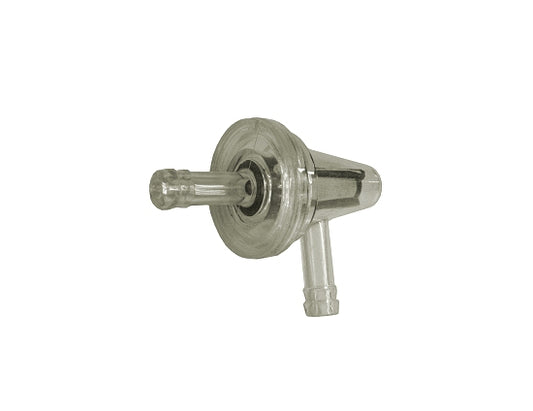 Small 90-degree clear fuel filter for kart racing