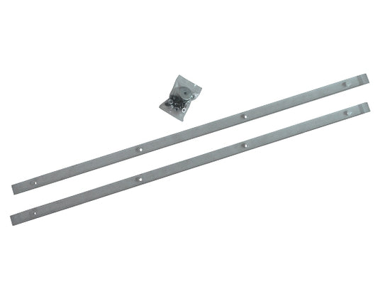 Clear Lexan side panel guards protecting kart graphics