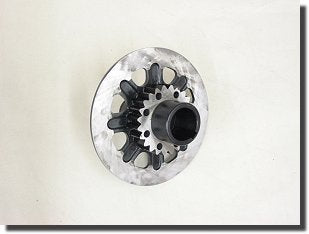 Horstman splined drive hub showing interlocking spline design