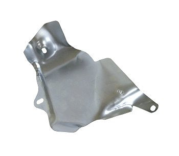 Metal cover plate under clone kart engine cylinder
