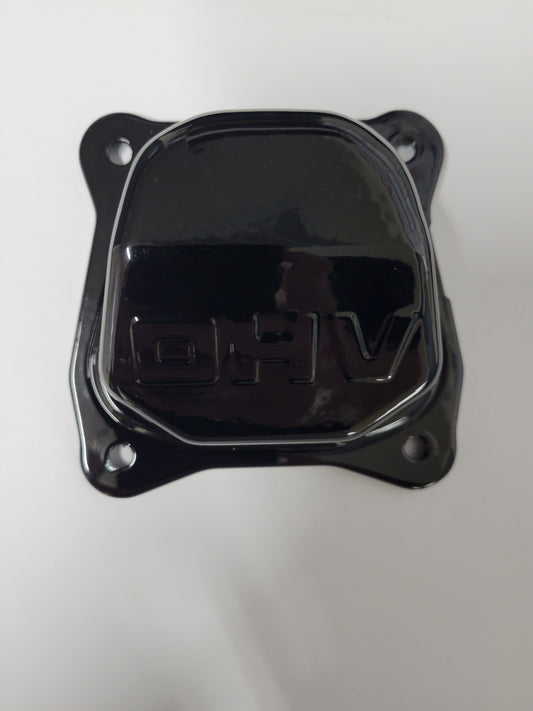 Black powder coated 4-bolt valve cover for clone engine