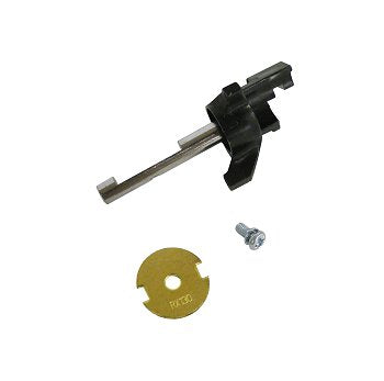 Assembled throttle shaft unit with butterfly for clone engine