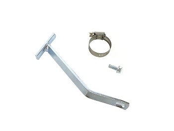Header brace support for 5438C clone exhaust pipe