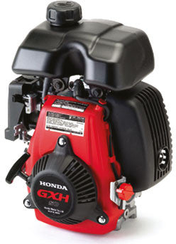 Compact Honda GXH50 stock engine mounted on kid kart frame