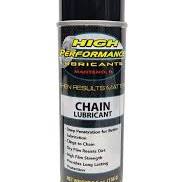12oz aerosol can of HP chain lube for kart racing