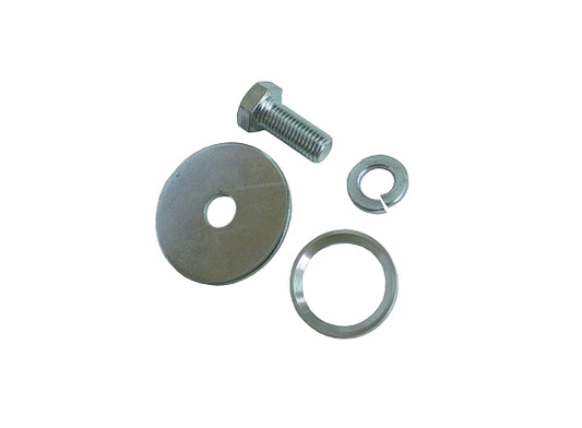 Hilliard clutch mounting kit with spacer and washer