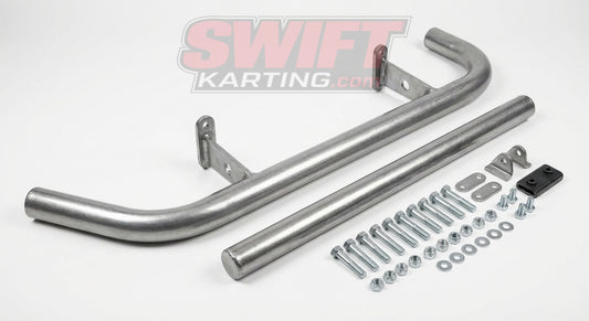 KG Stilo-Evo Left Hand Nerf Bar with Cross Bar and Hardware by KG - karting parts