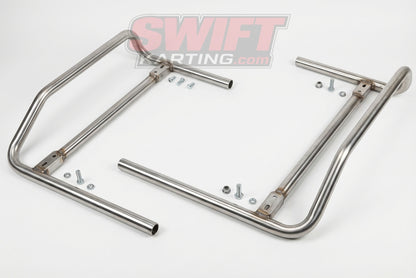 KG Stilo-Evo Right Hand Nerf Bar - Integrated Cross Bar - CIK Sprint by KG - karting parts