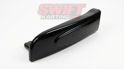 KG Stilo Evo Right Side Pod in black, CIK/FIA approved for racing karts.