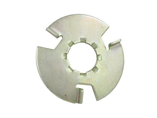 Close-up view of Max-Torque Clutch Backing Plate showing durable metal construction